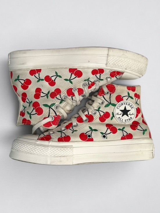 Converse Shoes - Converse Chuck Taylor All Star Lift Cherries Platform High Women’s 8.5